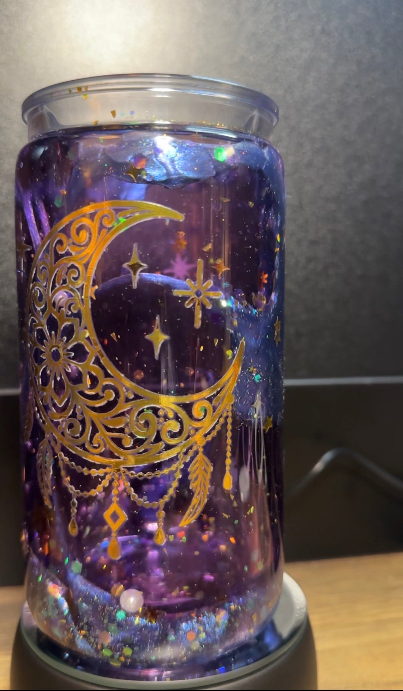 Purple moon